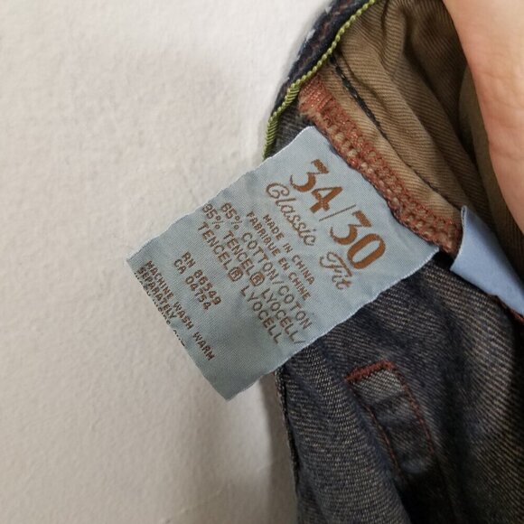 Tommy Bahama Classic Fit Jeans Blue Size 34 - Picture 7 of 7